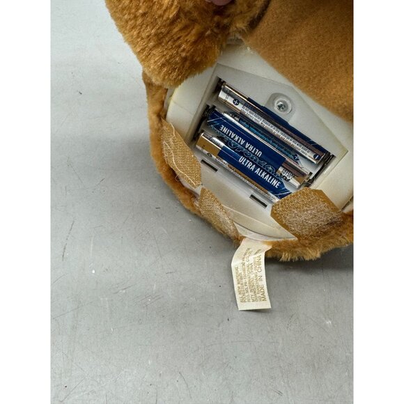 Dan Dee Collectors Christmas Animated Plush Reindeer With Scarf Sings READ - Picture 8 of 8